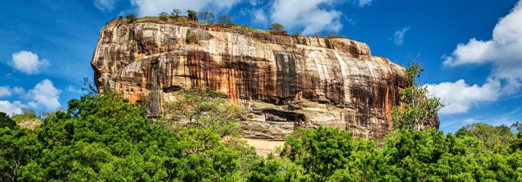 En bild på Sigiriya Rock